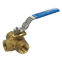 3T3300/3L3400 Series 3-Way Brass Ball Valves